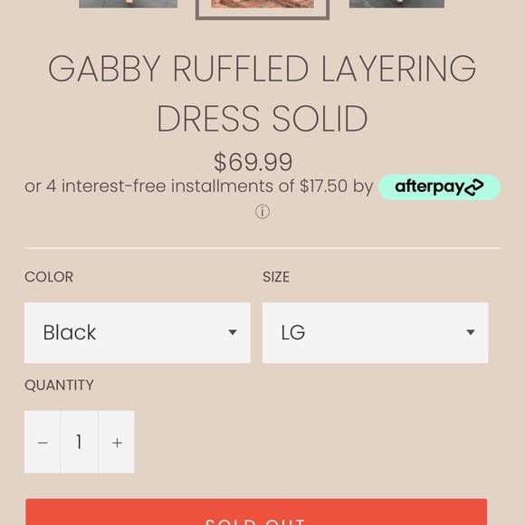 💃 Bundle- 2 Ruffle layering dresses 💃 - Picture 4 of 5